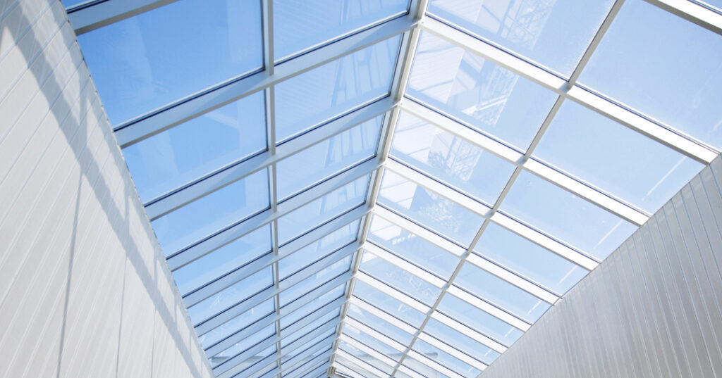 cobertura de vidro em Serra