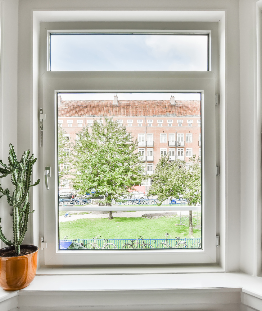 janela de vidro em Serra