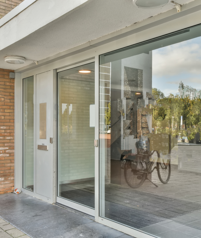 portas de vidro em Serra